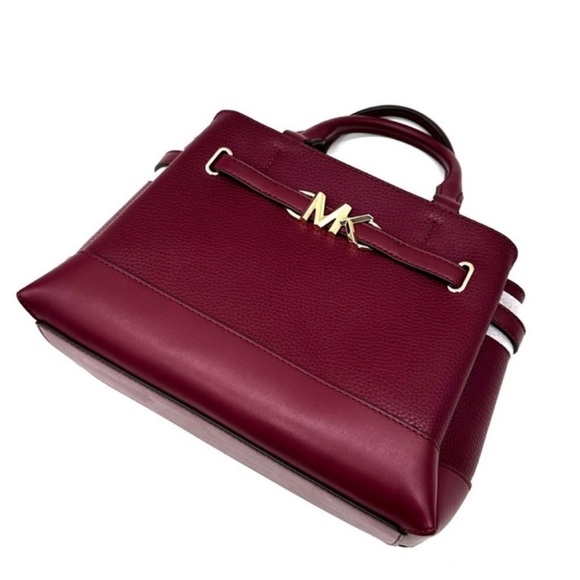 Michael Kors Reed Small Satchel Crossbody
Bag Dark Cherry - Picture 5 of 13